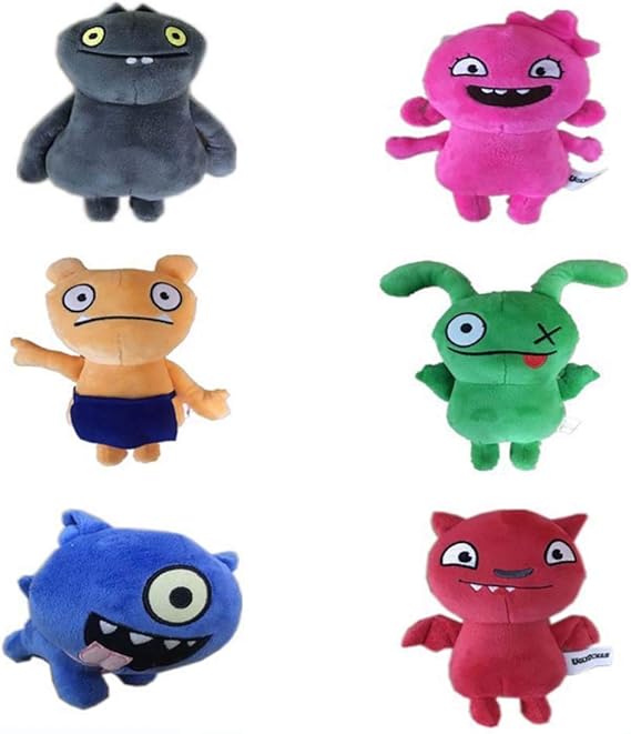 パステルオリーブ UGLY DOLL ぬいぐるみ 2セット - ぬいぐるみ